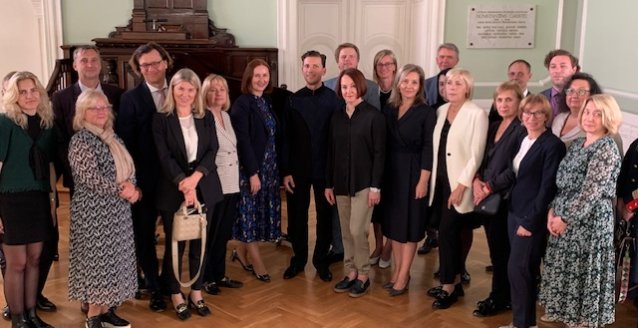 Lietuvos notarų delegacija dalyvavo Rygoje vykusiame Baltijos notariatų Trišalės tarybos posėdyje