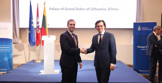 Lietuvos notariatas pradeda pirmininkavimą Europos Sąjungos notariatų tarybai
